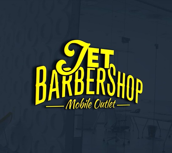 Jet Barbershop Logo